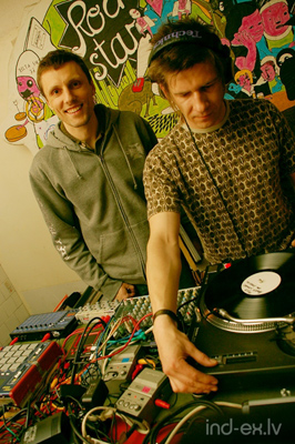 Kone and ZeDmitry at Space:Garage/Dacha on Fairmont concert, Riga